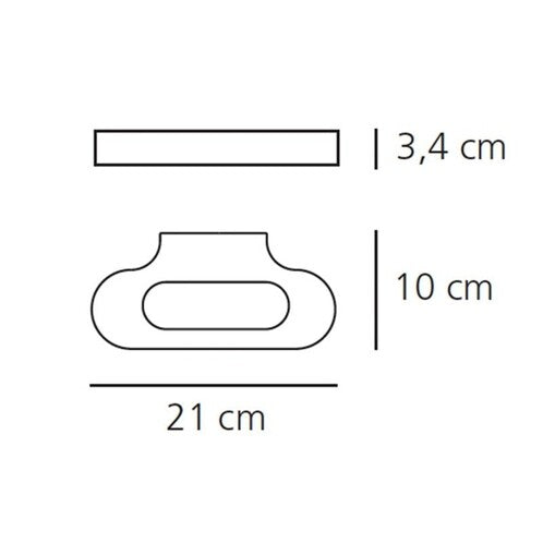 Wall lamp ARTEMIDE, Melete