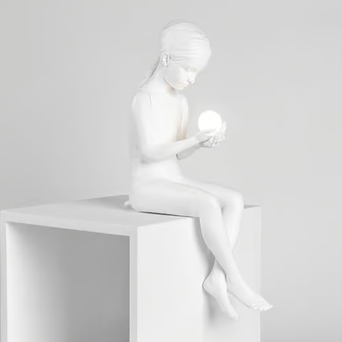 Stalinis šviestuvas SELETTI, Innerglow Girl