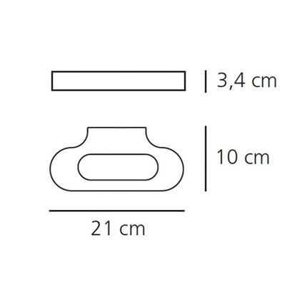 Wall lamp ARTEMIDE, Melete