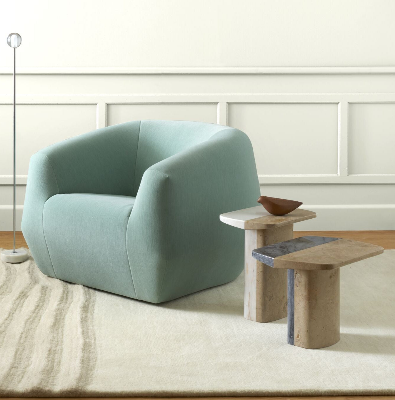 Kavos staliukas LIGNE ROSET, Biscotto Pedestal High