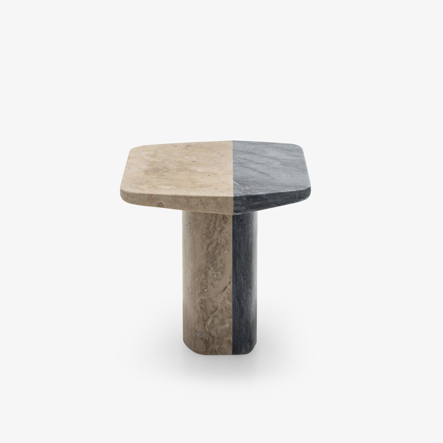 Kavos staliukas LIGNE ROSET, Biscotto Pedestal Low