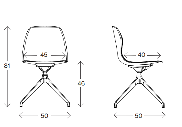 Darbo kėdė JOHANSON DESIGN, Pelican