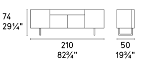 Komoda CALLIGARIS, Horizon
