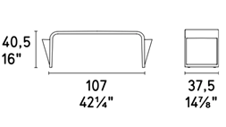 Suoliukas CALLIGARIS, Shape