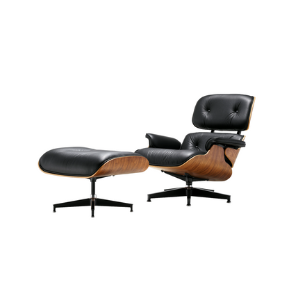 Krėslas ir pakojis,  EAMES LOUNGE