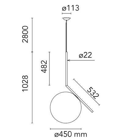 Desk lamp LIGNE ROSET, Very Thin