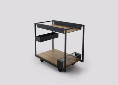 Serviravimo vežimėlis CATTELAN, Mojito Wood