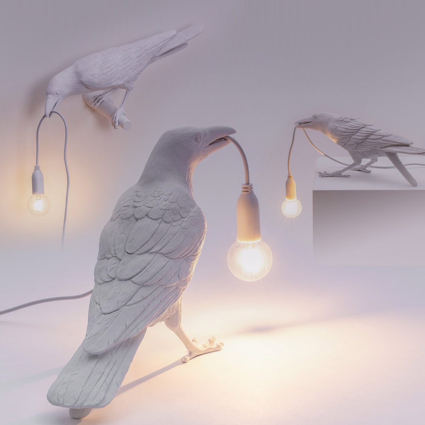 Vidaus ir lauko šviestuvas SELETTI, Bird Waiting